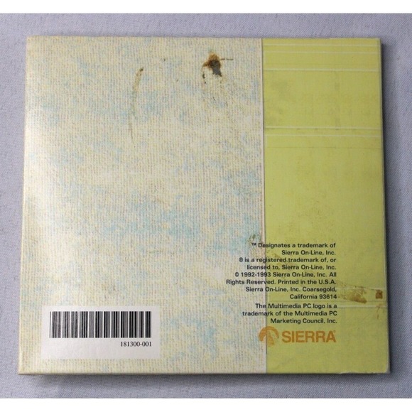 King's Quest VI Heir Today Gone Tomorrow PC Sierra 1992 RARE CD-Rom & Manuals - Picture 6 of 9